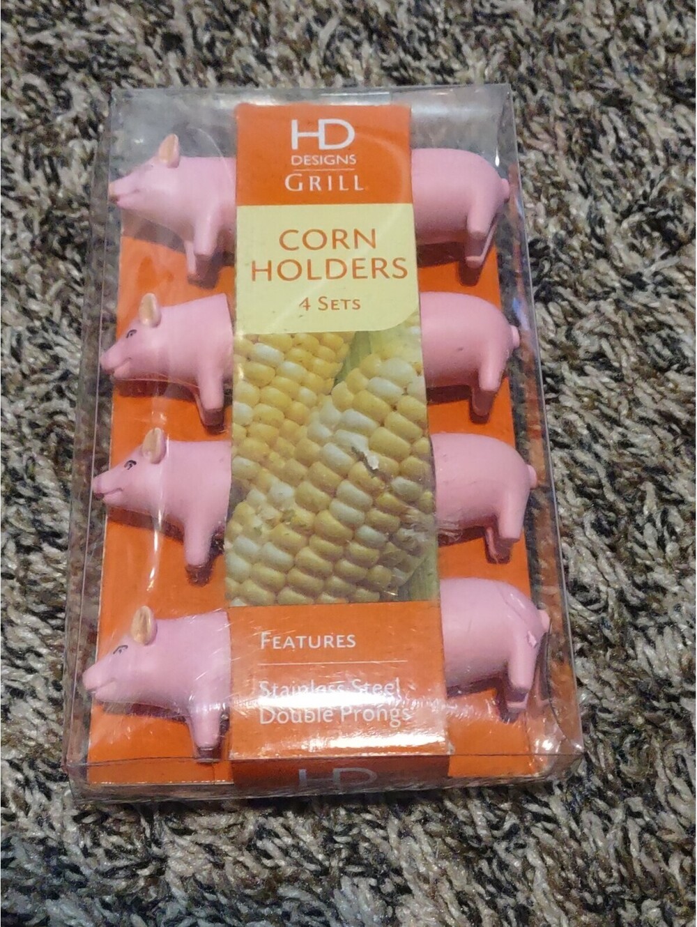 Hd Design Grill Corn Holders Set Of 4